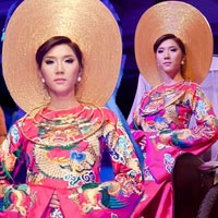 Thời trang - Ngọc Quyên thổi hồn cho áo dài