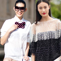 Xu hướng thời trang - Ngắm chân dài cá tính bên lề sàn diễn