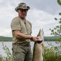 Tin tức trong ngày - Chùm ảnh: Putin đi nghỉ hè cùng Medvedev