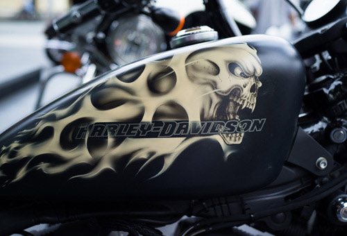 Dàn Harley-Davidson khủng trên phố Sài Gòn - 4
