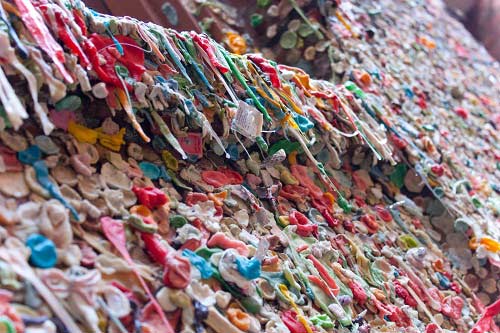 Bức tường kẹo cao su quyến rũ ở Seattle - 2