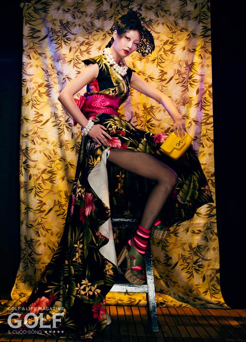 Ngắm chân dài hóa nàng Geisha hiện đại - 7