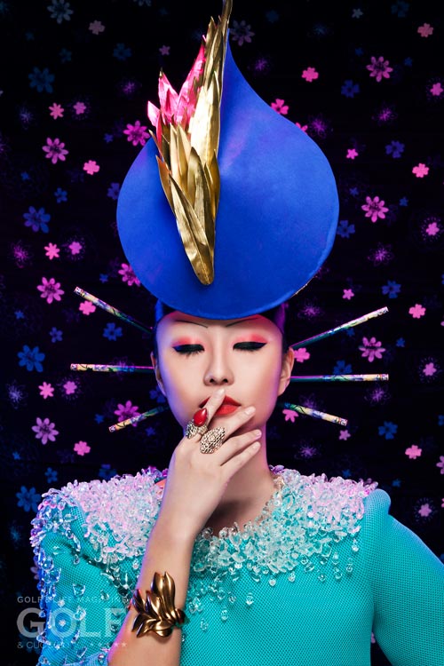 Ngắm chân dài hóa nàng Geisha hiện đại - 14