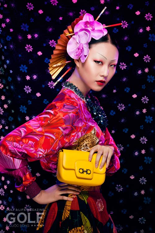 Ngắm chân dài hóa nàng Geisha hiện đại - 16