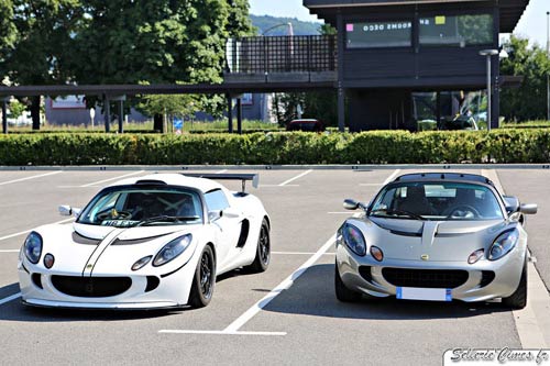 Lamborghini Gallardo đọ dáng bên mô tô khủng - 4