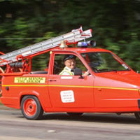 Phi thường - kỳ quặc - Xe cứu hỏa nhỏ nhất thế giới