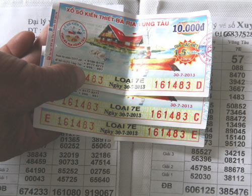 Đà Lạt: Nhiều người “khóc ròng” vì vé số giả - 1