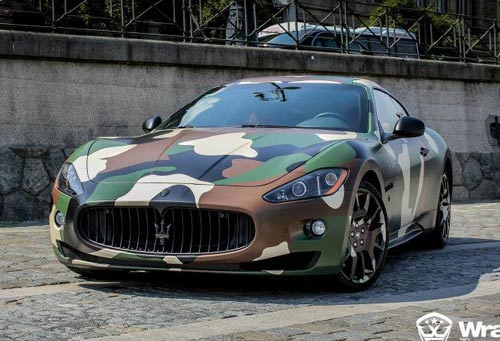 Maserati GranTurismo S phong cách quân đội - 4