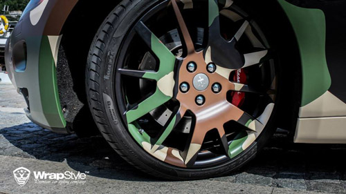 Maserati GranTurismo S phong cách quân đội - 5