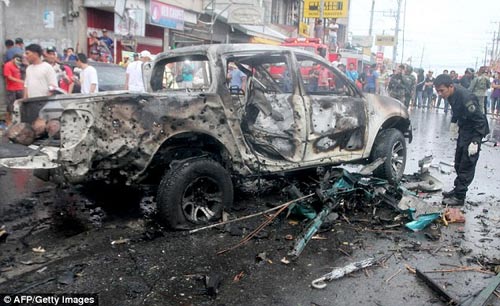 Đánh bom ở Philippines, 6 người chết - 1