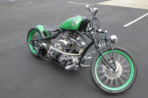 Xe chopper độ mảnh mai nhưng mạnh mẽ - 5