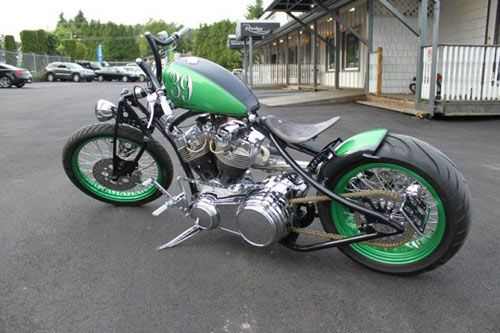 Xe chopper độ mảnh mai nhưng mạnh mẽ - 6