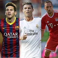 Bóng đá - Cầu thủ hay nhất UEFA: M10, CR7, Ribery?