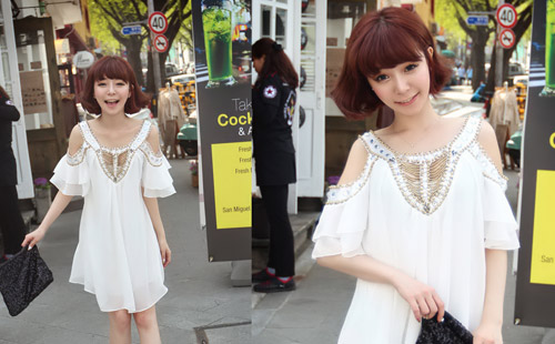 Áo cut-out khoe trọn bờ vai ngọt ngào - 18