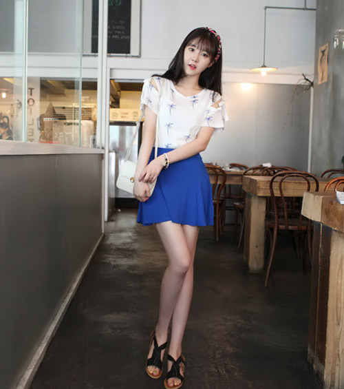 Áo cut-out khoe trọn bờ vai ngọt ngào - 5