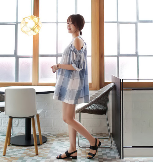 Áo cut-out khoe trọn bờ vai ngọt ngào - 11