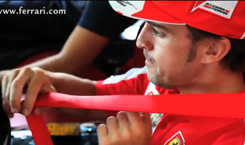 Alonso lái thử siêu xe LaFerrari - 1