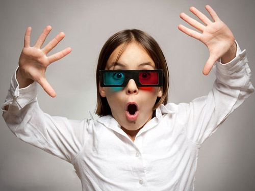 Trẻ xem phim 3D thường xuyên có hại mắt? - 1