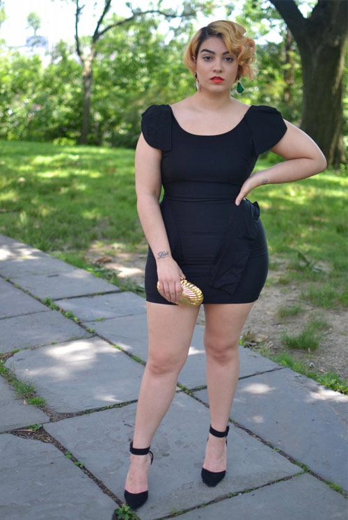 Ngắm mẫu béo có gu ăn mặc quá hấp dẫn - 7