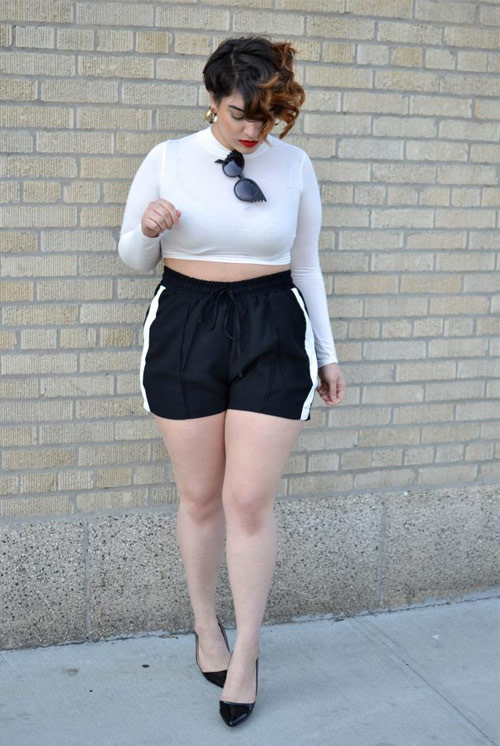 Ngắm mẫu béo có gu ăn mặc quá hấp dẫn - 2