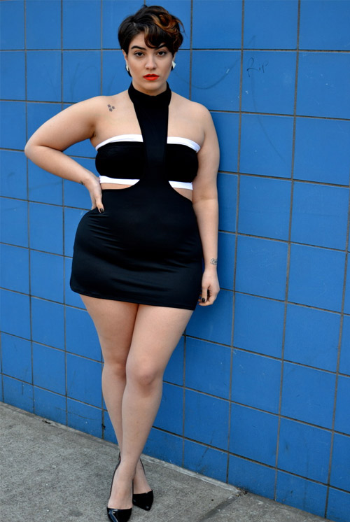 Ngắm mẫu béo có gu ăn mặc quá hấp dẫn - 16