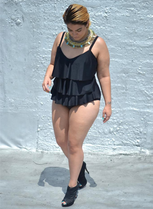 Ngắm mẫu béo có gu ăn mặc quá hấp dẫn - 10