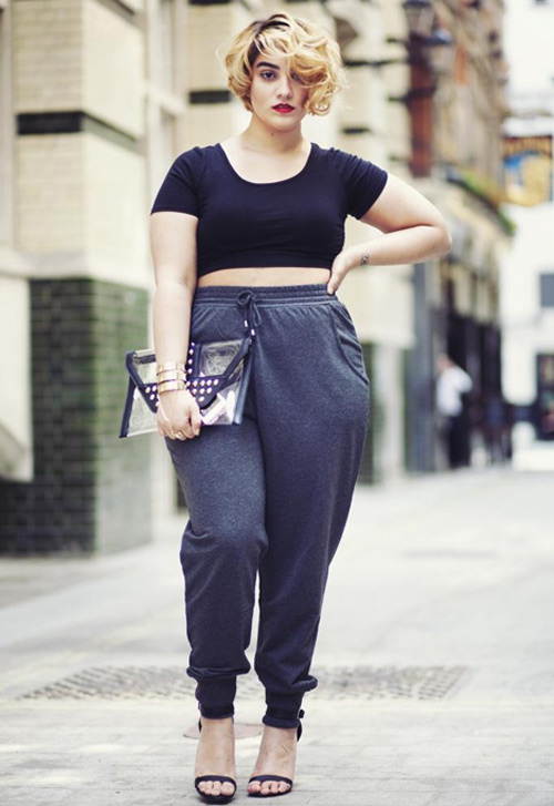 Ngắm mẫu béo có gu ăn mặc quá hấp dẫn - 11