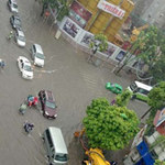 Cảm thán ngày nước ngập