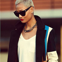 Thời trang công sở - Mặc tomboy ấn tượng như nàng tóc ngắn