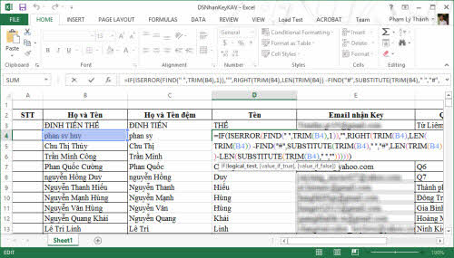 Mẹo hay cho Microsoft Excel 2013 - 1