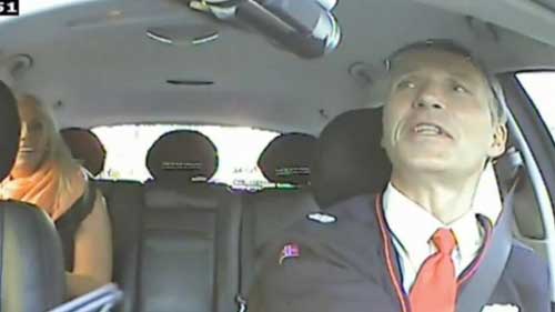 Thủ tướng Na Uy giả làm tài xế taxi - 1