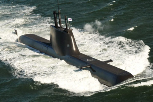 Hàn Quốc hạ thủy tàu ngầm tấn công 1800 tấn - 1