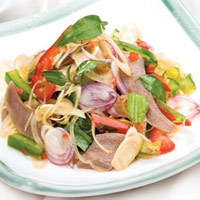 Ẩm thực - Lưỡi heo trộn chua ngọt