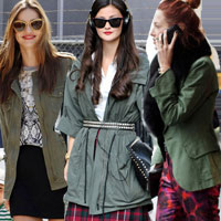 Thời trang công sở - Áo khoác quân đội đổi gió cho công sở