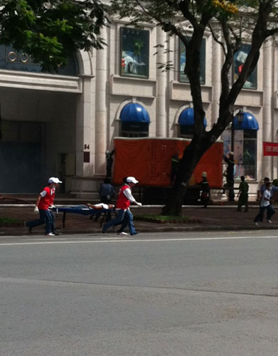 Chùm ảnh diễn tập cứu nạn lớn nhất TPHCM - 7