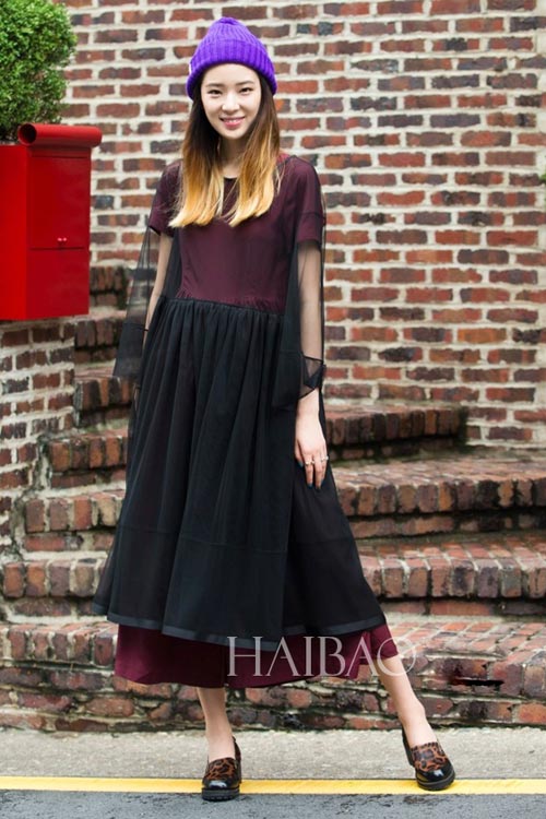 Chân dài quyến rũ trên đường phố Hàn - 9