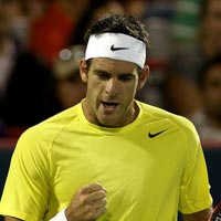 Thể thao - Del Potro đánh qua háng ăn điểm