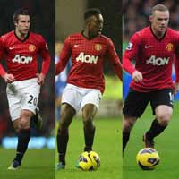 Bóng đá - MU: Tam tấu Persie – Welbeck – Rooney