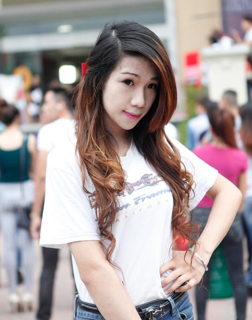 Hà Nội: Tấp nập chuyển giới thi VNTM - 3