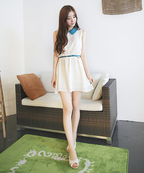 Khéo chọn váy xinh che eo bánh mì - 2