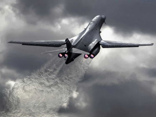 Mỹ: Rơi máy bay ném bom chiến lược - 1