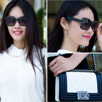 Bí quyết mặc đẹp - Linh Chi xuống phố với "cây" hàng hiệu