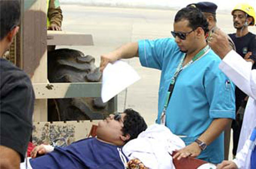 Trực thăng đưa thanh niên 610 kg đến bệnh viện - 2