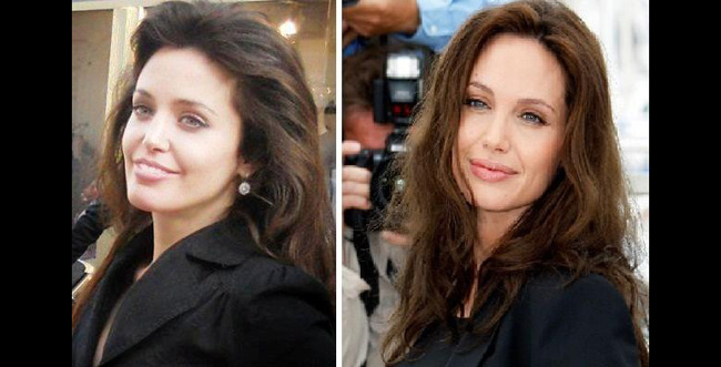 Lina Sands là một bản sao khác của Jolie.