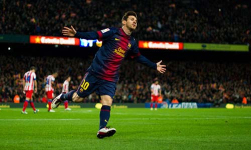 Atletico – Barca: “Hung thần” Messi - 1