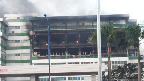 Chùm ảnh vụ cháy tại KCN Pou Yuen - 2