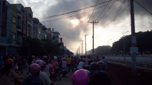 Chùm ảnh vụ cháy tại KCN Pou Yuen - 3