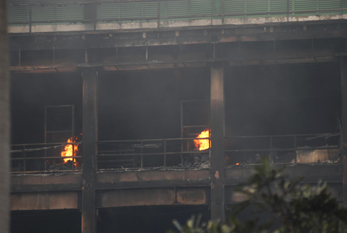 Cháy tại KCN Pou Yuen: Báo cháy chậm - 5