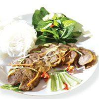 Ẩm thực - Bắp bò ngâm giấm