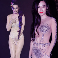 Bí quyết mặc đẹp - "Nóng" như áo liền quần gợi cảm của sao!